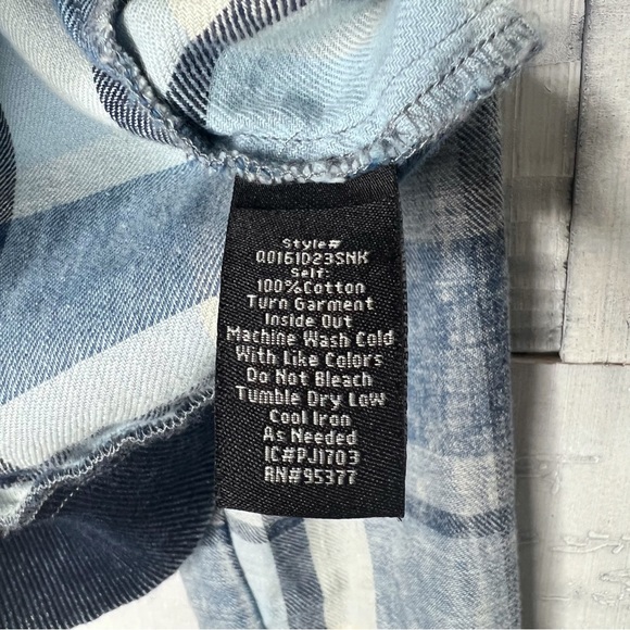 🍉 Sanctuary Plaid Chambray Bomber Jacket - Picture 5 of 5